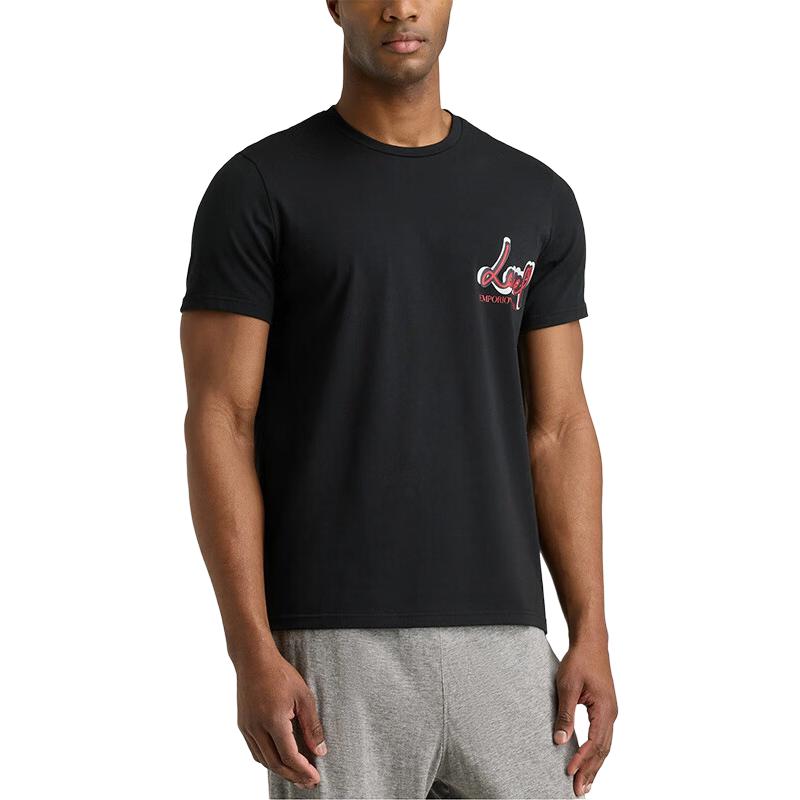EMPORIO ARMANI SS25 T Shirt Men's Black EM000377-AF14859-UC001