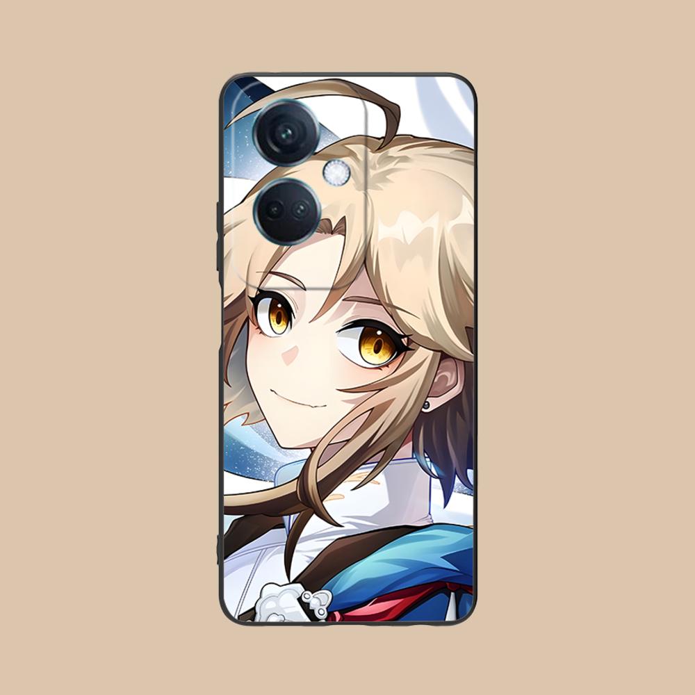 HSR Yanqing Matte TPU Mobile Phone Case for OPPO Find X9 X8 X7 X6 X5 X3 X2 Plus s Pro Ultra Lite Colorful Printing Cover