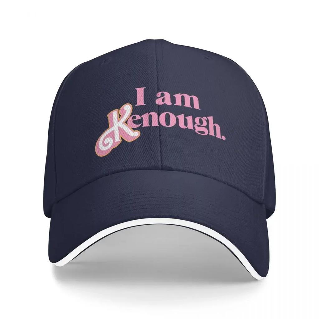 Кепка I Am Kenough Модная Повседневная Бейсболка Регулируемая Кепка Хип-Хоп Летняя Унисекс Бейсболки Настраиваемые Многоцветные
