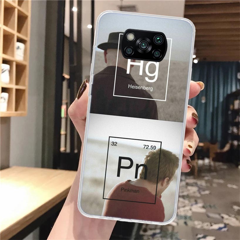 Мягкий чехол для телефона Breaking Bad для Xiaomi Poco X3 Pro X7 X6 X5 X4 NFC F6 F5 M5S M4 M3 F4 Gt F3 F2 F1 M2 Fundas Чехол Poco X3 Pr