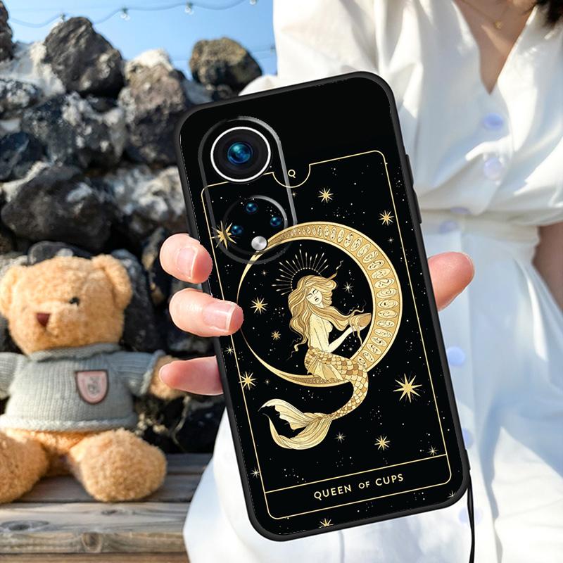 Witches Moon Tarot Mystery Totem Case For Honor X9b X8b X8 X9 X6a X7a X8a X9a Honor Magic 6 5 Pro 50 70 90 Lite Back Cover