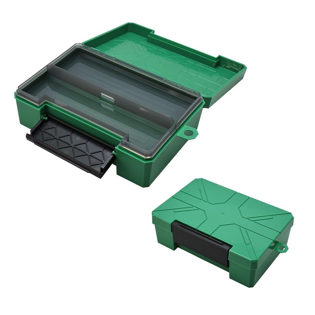 Прочный кейс ANEX с зеленым лотком 190 x 135 x 63 мм ATC-L2,