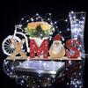 Napis Led Xmas Dekoracja Ozdoba Święta Boże Narodzenie Drewniany 21,5Cm