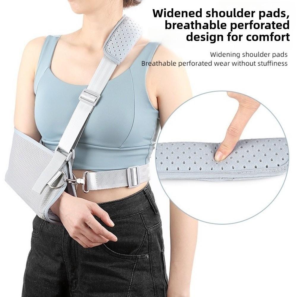 Breathable Forearm Brace Wrist Support Elbow Support Strap Universal Arm Sling Brace Adult