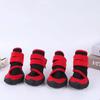 Autumn and Winter Outdoor Waterproof Sole Shoes Pet Supplies Dog Booties Dog Shoes Pet Rainshoes