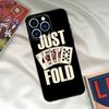 Poker Cards Phone Case For iPhone 15 14 12 11 13 16 17 Pro Max 15 16 Plus 13 Mini 16e 17 Air Funda Cover
