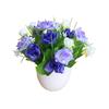 Rose Artificial Potted Plant Plastic False Plants Ornament Potted Plant  Wedding Arrangement