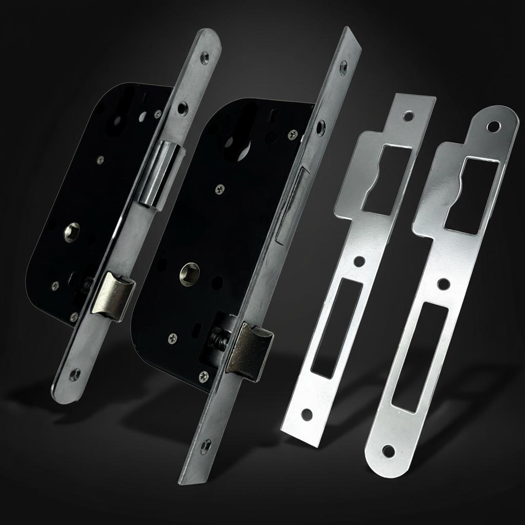 Jianbai Factory Price Mortise Door Lock Body Anti-Theft Key Universal Household Type 4070 Powder Coated for Indoor & Wooden Door