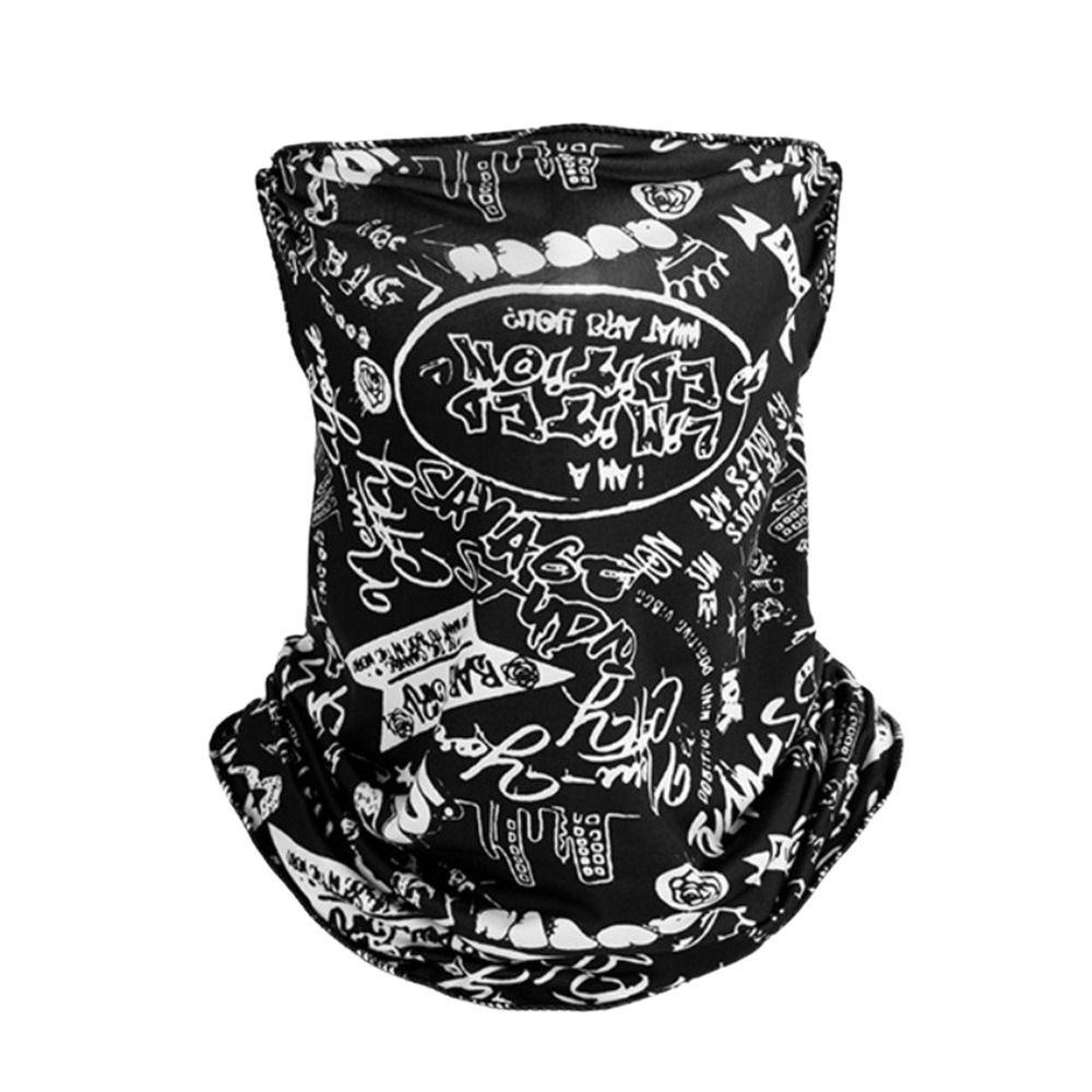 Дышащий прохладный шарф для лица эластичный шарф-балаклава для лица шелковая бандана лето