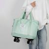 Раскладывающаяся дорожная сумка на колесиках, Weekender, карманная, для ночевки, сумка-тоут с влагозащитой, со съемными колесиками, для путешествий