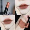 Earthy Lipstick in European and American Style, Matte Red-Brown Earth Tones, Domestic Niche Brand, Chocolate Color, Coffee Color