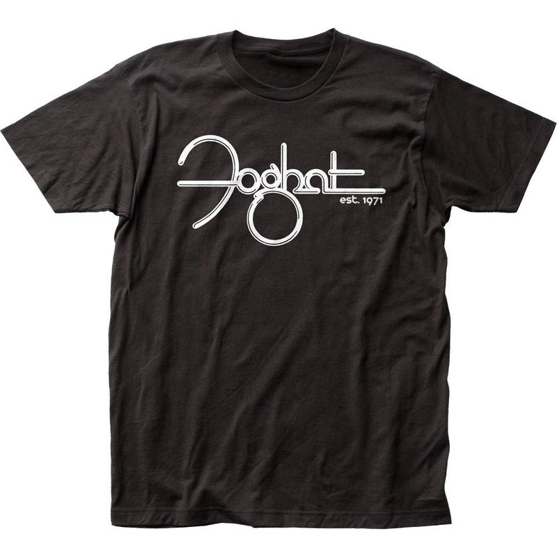 Foghat Est. 1971 Unisex T-shirt Music Classic Concert Rock Band Tee New Black