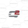 Metal VELOCE Q2 Q4 Emblem Car Sticker Letter Badge Decal Body Rear End Trunk Decor For Alfa Romeo 159 147 Junior Giulia Stelvio
