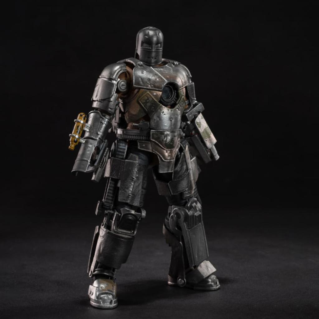 HiPlay Medium Moving Toys Железный человек MK1 Подвижная фигурка Завершенная версия продукта 1/10 Несветящаяся