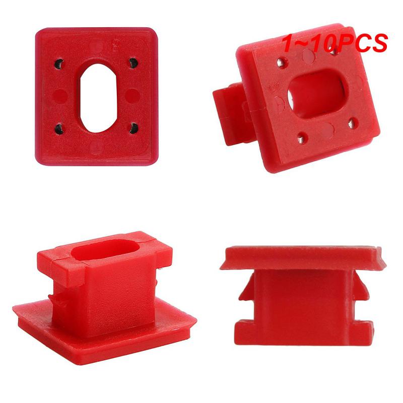 1~10PCS Red Insert Grommets Durable For E46/e65/e66/e83n Car Accessories Panel Fixing Buckles Practical Car Fasten Clips