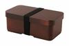Kakusei Bento Box Magewappa Style Bento Box Long Square 520 мл Можно мыть в посудомоечной машине Микроволновая печь OK Chopsticks Чехол для палочек для еды с резинкой Сделано в Японии