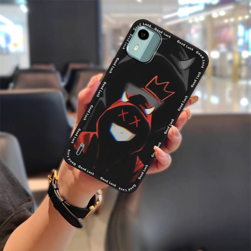 Cartoon Phone Protector Phone Case For Nokia C12/C12 Pro/C12 Plus/TA-1535 Durable Cute TPU Silicone Anti-dust Back Cover