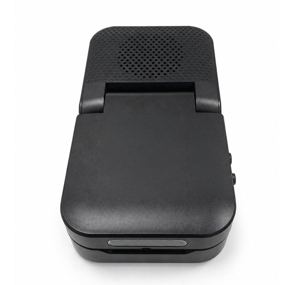 3-in-1 Mobile Speaker Holder Foldable Desktop Phone Holder Induction Sound Amplifier Desktop Use