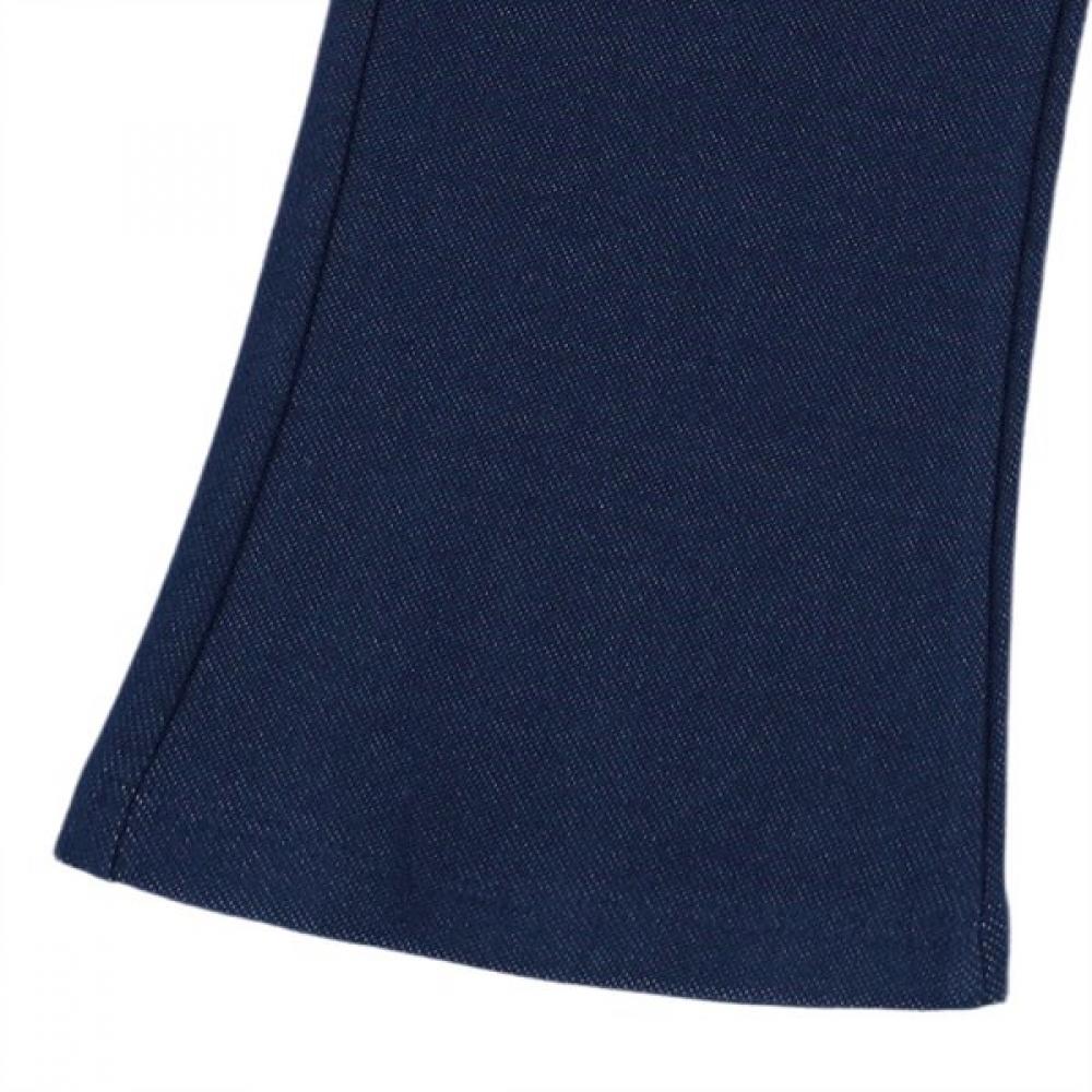 French Cat Брюки-клеш с оборками Синие Q51dkp150