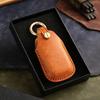 Подходит для старого кожаного складного чехла для ключей из коровьей кожи Kia, высококачественный чехол для ключей ручной работы, персонализированная кастомизация