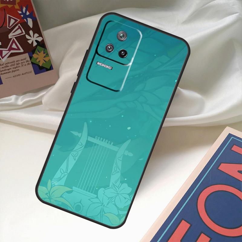 Чехол Genshin Impact Венти для Xiaomi 13 14 Ultra 11T 12T 13T Pro 12 Lite POCO X6 M6 Pro X3 X4 X5 M5s F3 F5