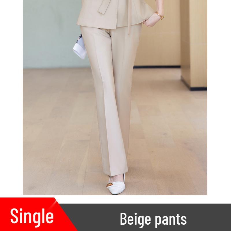 Женский высококлассный осенне-зимний приемный костюмный набор для профессиональной и стильной презентации