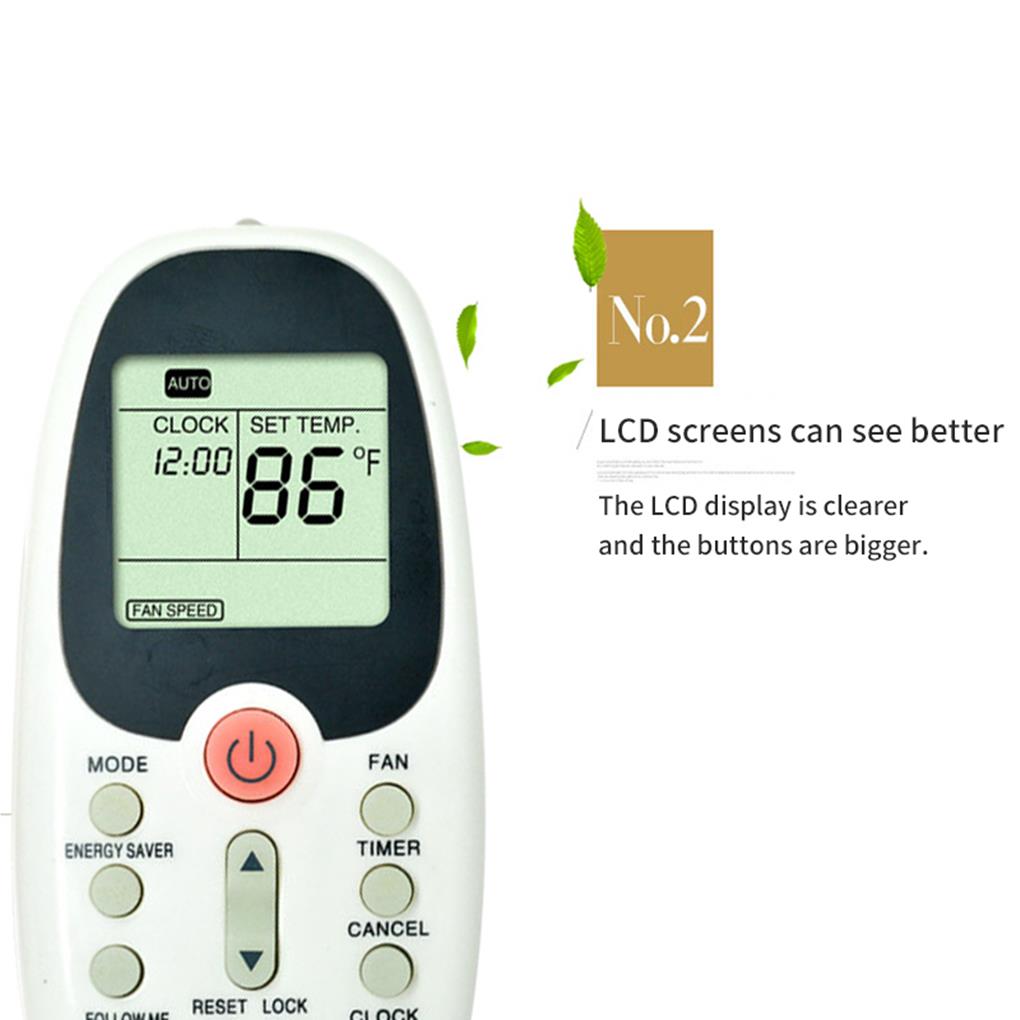 Маленький контроллер кондиционера с экраном для домашнего офиса, чувствительный комплект управления, замена для R06 BG RO6 BGCE