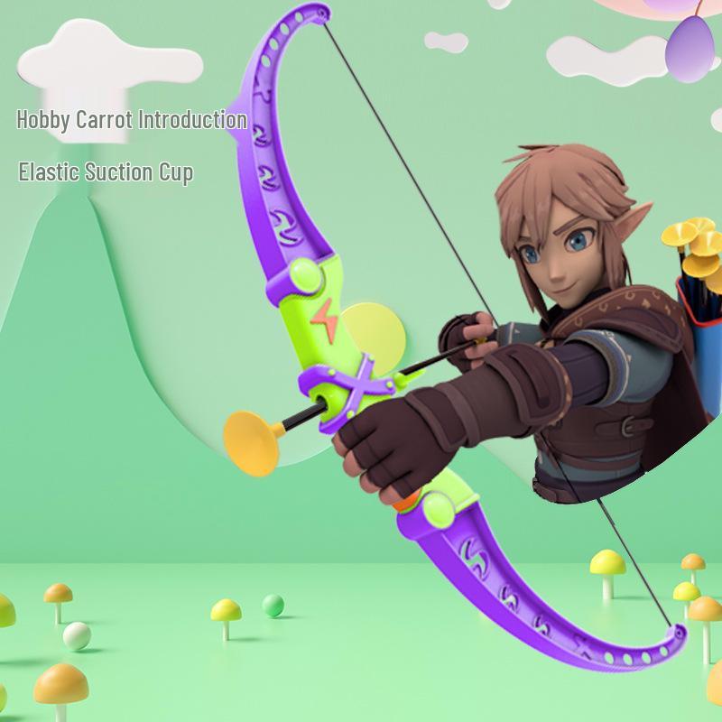 Children's Suction Cup Bow & Arrow Set - Indoor/Outdoor Archery Toy for Boys & Girls