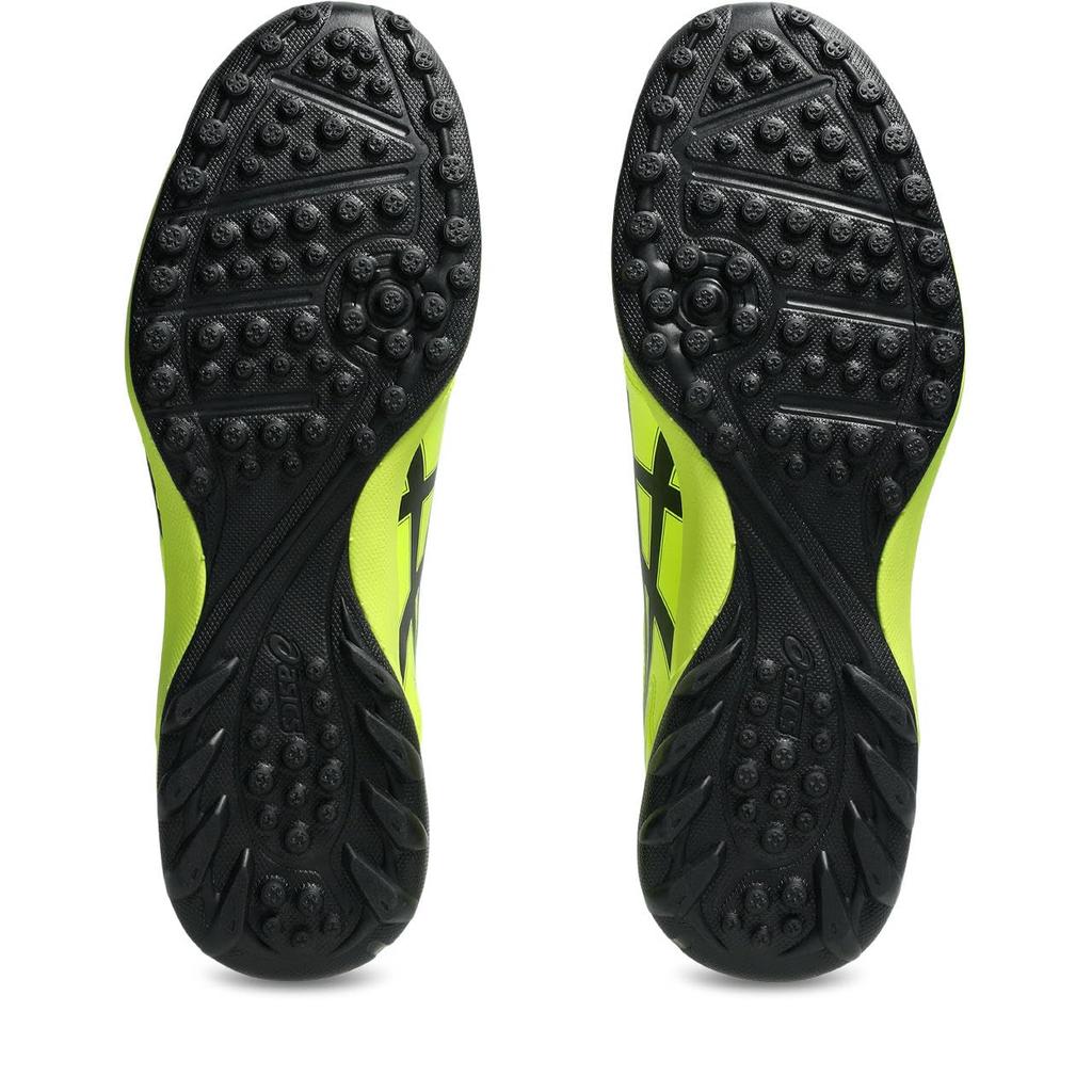 Asics DS LIGHT CLUB TF 1103A112 Soccer Unisex Size 750 Size 3E Shoes, Adult, (Safety Yellow/Black), 25.0 Cm,