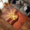 Ancient Egyptian Scepter Carpet for Living Room Bedroom Bedside Floor Mat Cloakroom Kids Activity Area Rugs Large Size