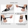 Adjustable Sports Wristband for Weight Bearing Strain Exercise Double-Lead Brace Wrist Protection Wrap