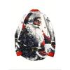 Men's Long Sleeve 3D Digital Print Christmas Shirts Casual Tops for Autumn and Winter