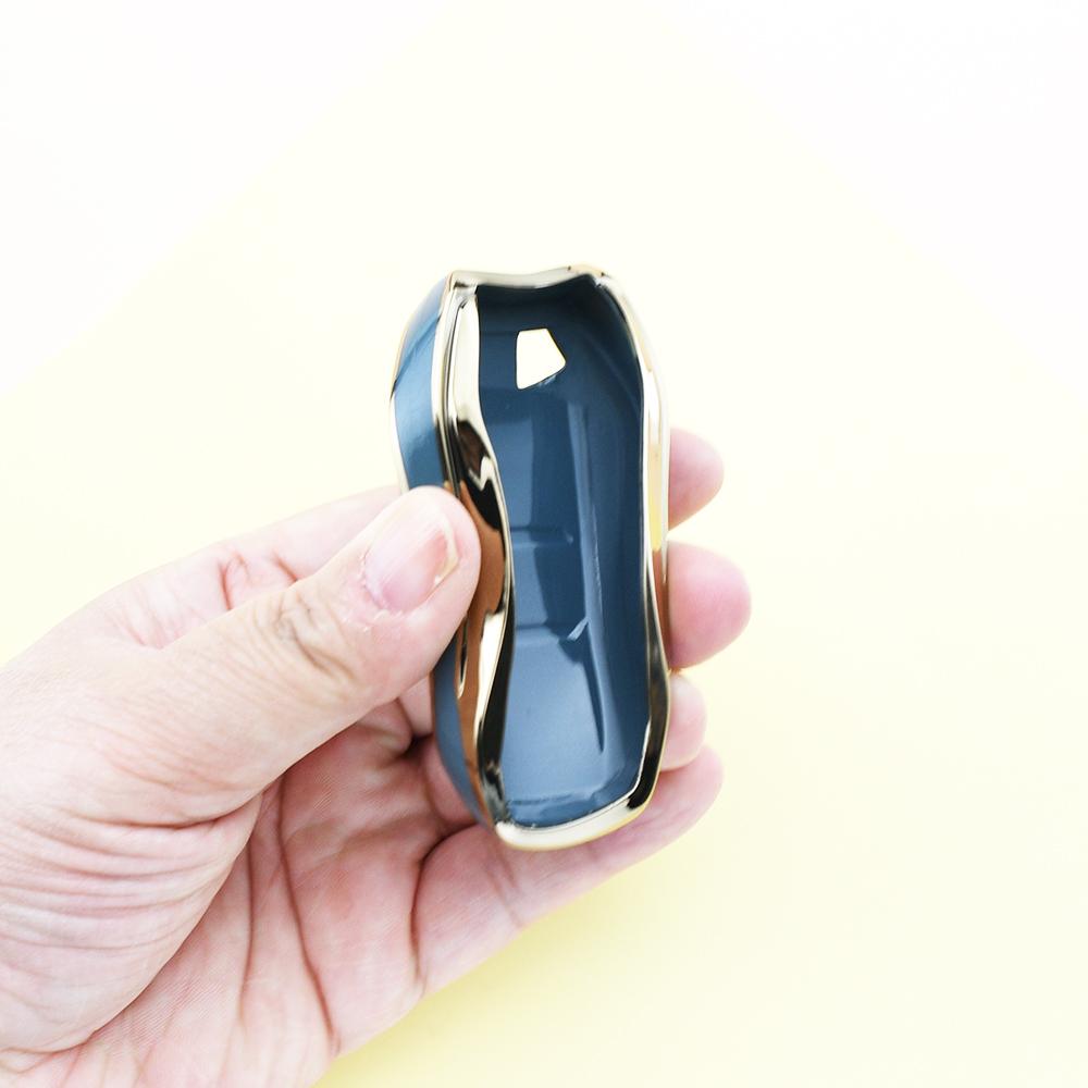 Автоматический бесключевой для Peugeot 208 3008 5008 2008 Ds5 Ds6 Ds3 Для Citroen C5 X7 ТПУ Чехол для автомобильного ключа Брелок Чехол-пульт Защитный