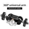 Алюминиевый сплав портативный регулировочный кронштейн 1/4 Magic Arm штатив сотовый телефон фотография заполняющий свет внешний странная рука