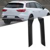 2PCS Rear Window Side Splitter Wing Exterior Trim Left Right Replacement for SEAT 5F FR Mk3 MK3.5 2013‑2021
