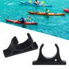4Pcs Kayak Paddle Holder Clip Durable Plastic Paddle Oar Holder Clip Keeper Replacement for Kayak Canoes Rowing Boat