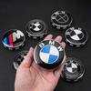 DECW8 4Pc 68mm 56mm Wheel Center Caps Emblem Badge 50th Anniversary For BMW E39 E46 E90 E60 E87 E53 F10 F20 F30 M X3 X5 X6 Accessories
