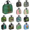 Cartoon Dinosaur Insulated Lunch Bag For Women Leakproof Thermal Cooler Lunch Tote Box For Kids School Children Food Bags