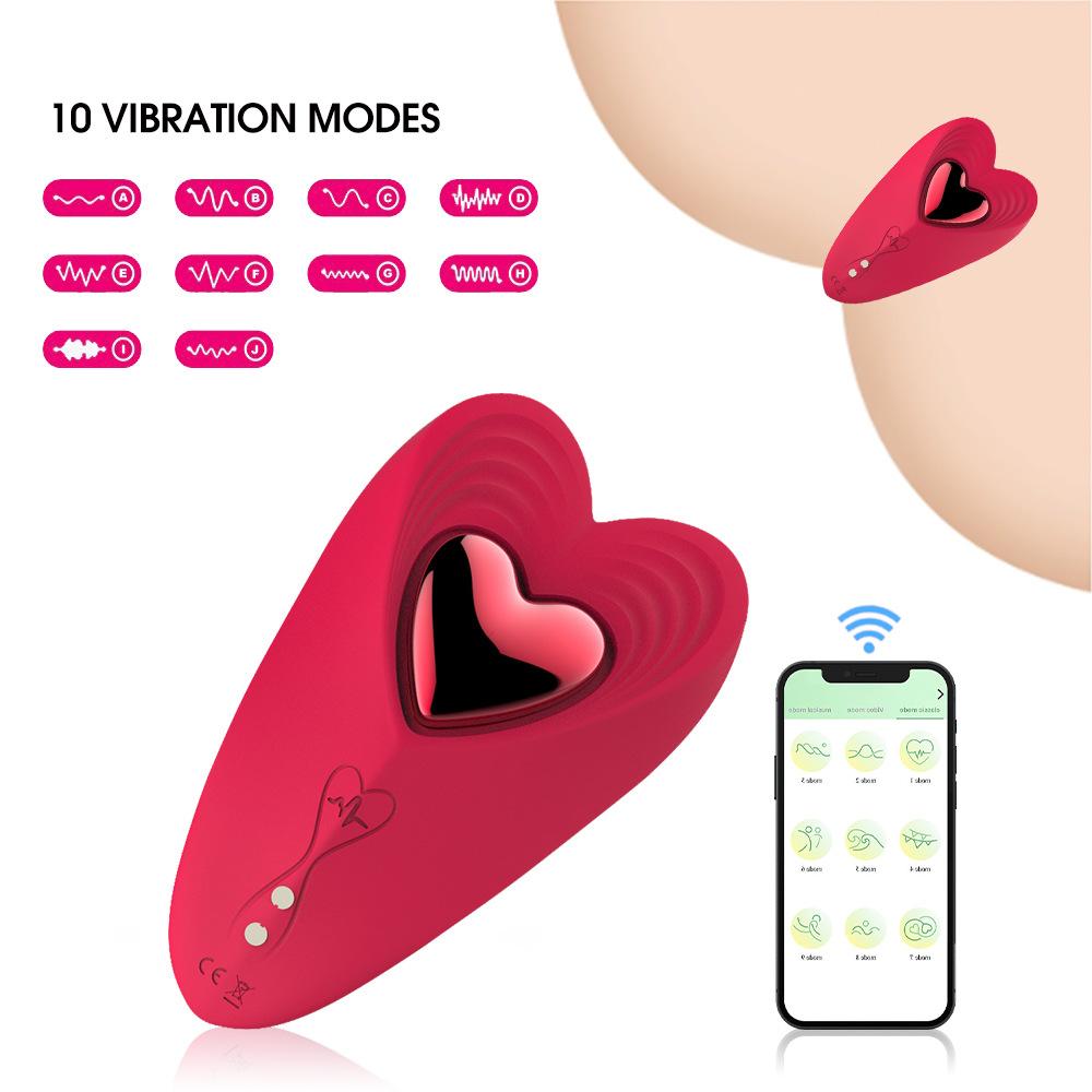 Wearable Panty Vibrator Strong Magnetic Clip App Remote Control Butterfly Clitoral Vibrating Adult Sex Toys