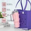 Подстаканник для сумки Bogg Tote, держатель для бутылки с водой, регулируемый портативный рукав для стакана, держатель для хранения напитков для бутылки для воды Stanley