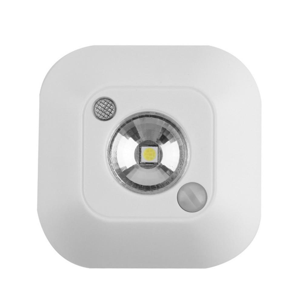 LED Mini Wireless Infrared Motion Sensor Night Light Wall Emergency Wardrobe Cabinet Night Lamp Atmosphere Light