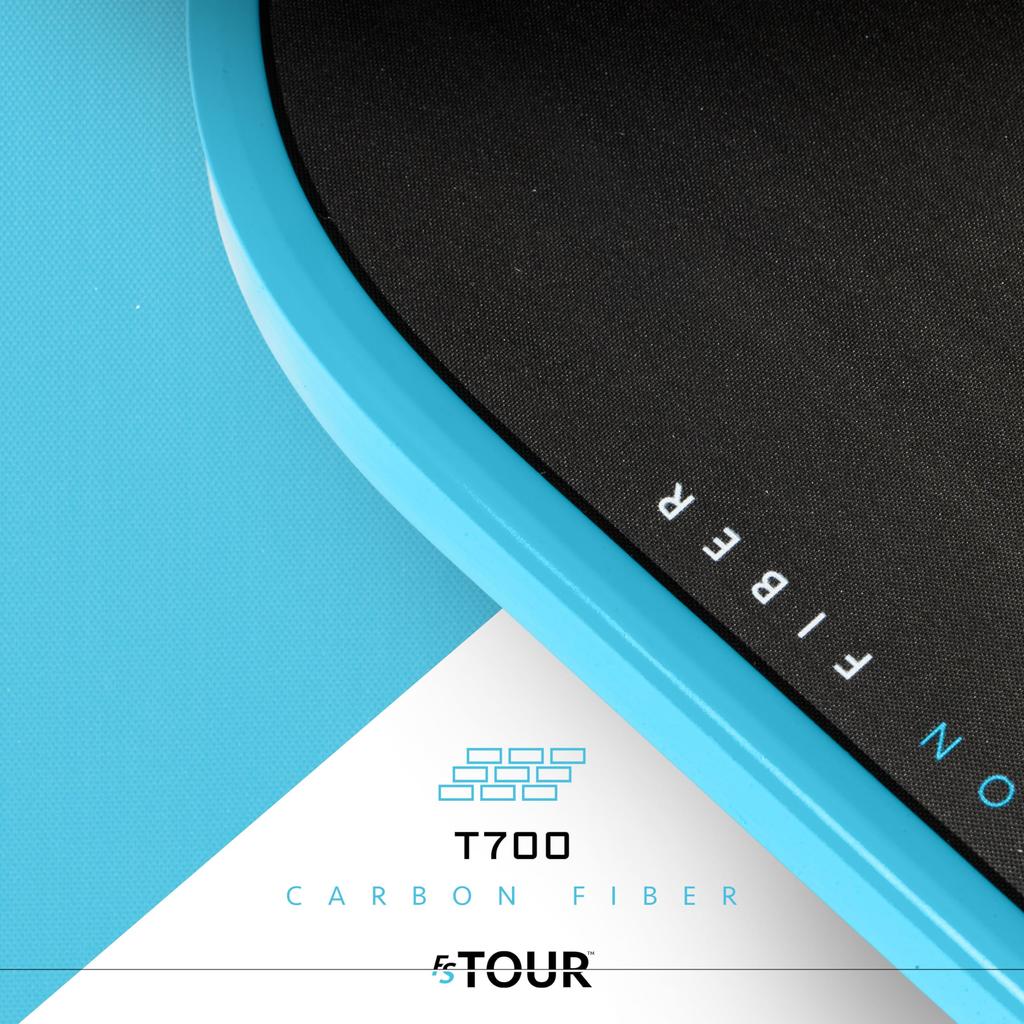 Ракетка для пиклбола Franklin Sport Pro - FS Tour Series Carbon Fiber Pickleball Paddle - Официальный американский пиклбол (АПА США) Одобренное весло -