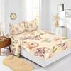 Four-Piece Mattress Digital Printing Mattress Protective Cover Bedding Skull Kit