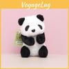Plush China Panda Toy Cartoon Keychain Bag Decoration Animal Pendant Gift Doll