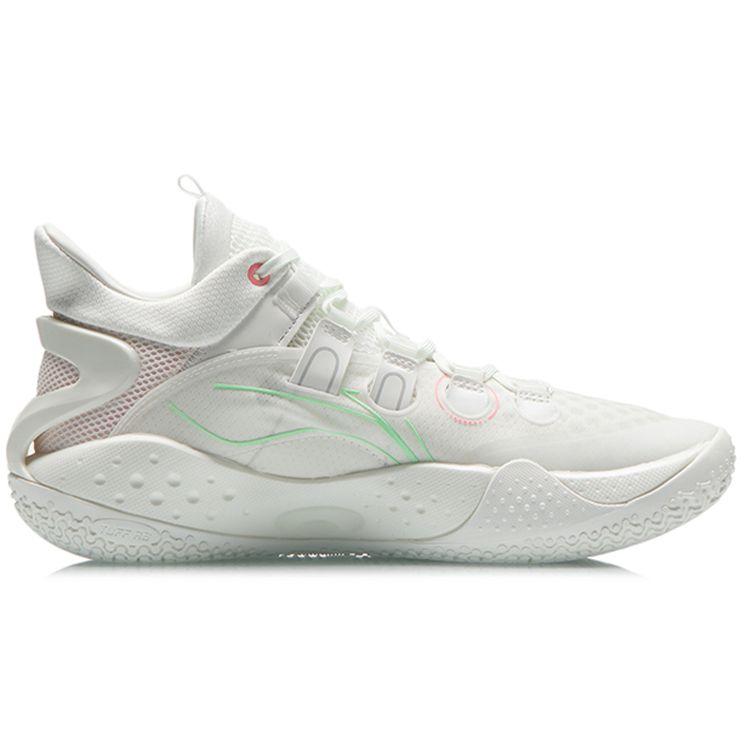 Баскетбольные кроссовки Li Ning Sonic 9 Low Slip, устойчивые к ударам, прочные, низкие, мужские, кроссовки Off-White ABAR039-5