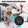 Мини-беспроводная микрофонная система 2,4G с 1 передатчиком + 1 всенаправленным конденсатором приемника