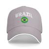 Бразильская Футбольная Команда Футбол Бразильский Флаг Бейсболки Snapback Бейсбольные Кепки Дышащие Повседневные Кепки для Мужчин и Женщин