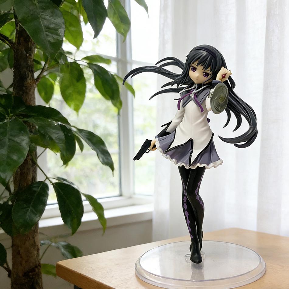 Gift Madoka Magica Figure Akemi Homura Anime PVC Gift Model Birthday Present Ornaments Collectible Toys children birthday gift