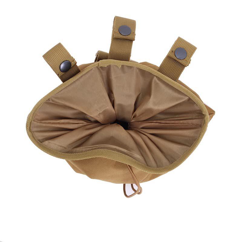 Outdoor Sports Large Recycling Bag Tactical Folding Storage Pack Small Waist Pack Miscellaneous Storage Bag Molle Attachment Pouch