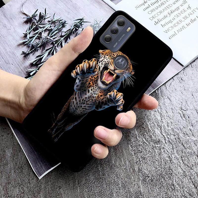 Чехол для телефона Wolf Bird Lion Tiger Eagle для Moto E32 E20 E40 G22 G52 G20 G30 G100 G60 G50 G10 GPure GStylus G9 One Action Macro